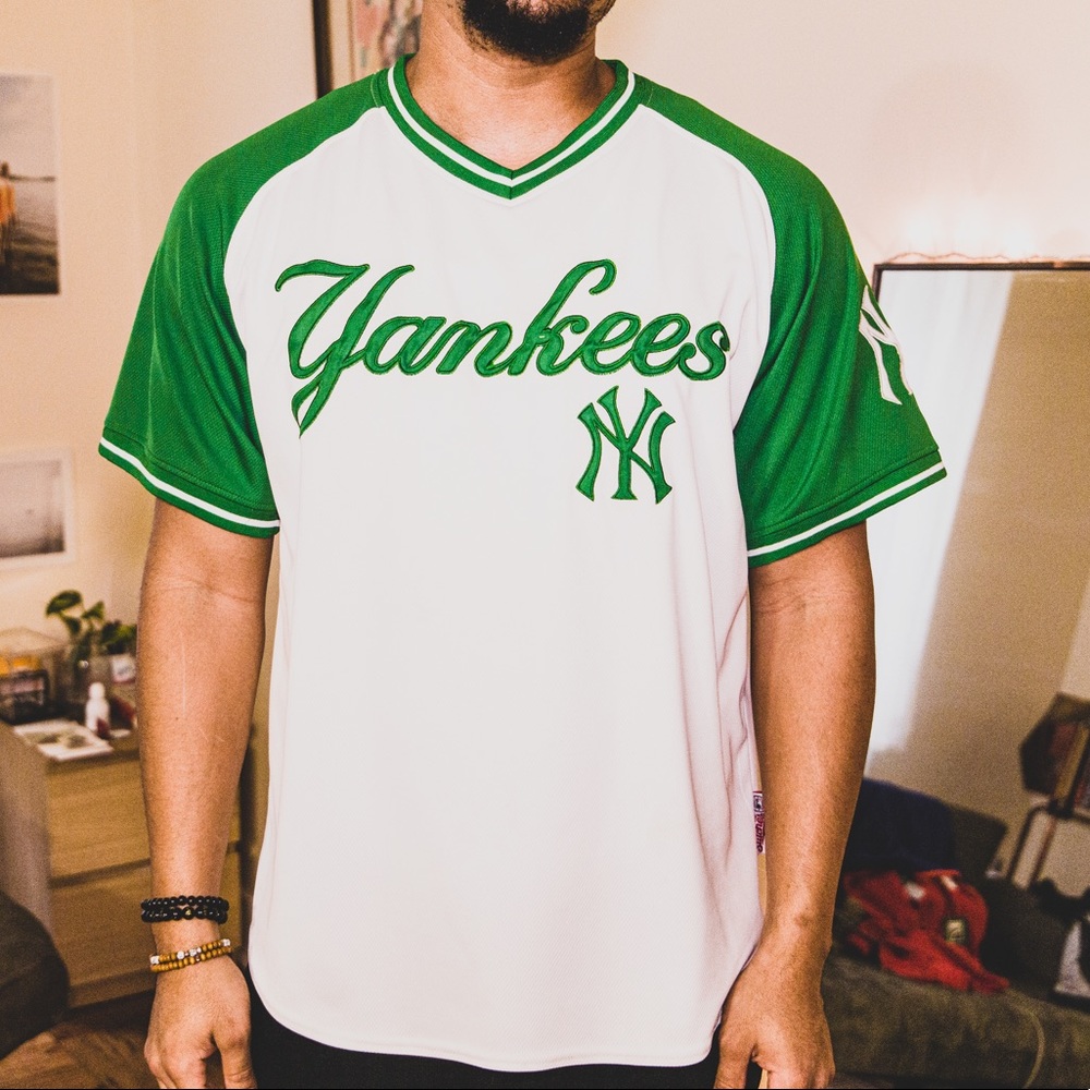 New York Yankees “Lucky Green” Baseball Jersey 🍀